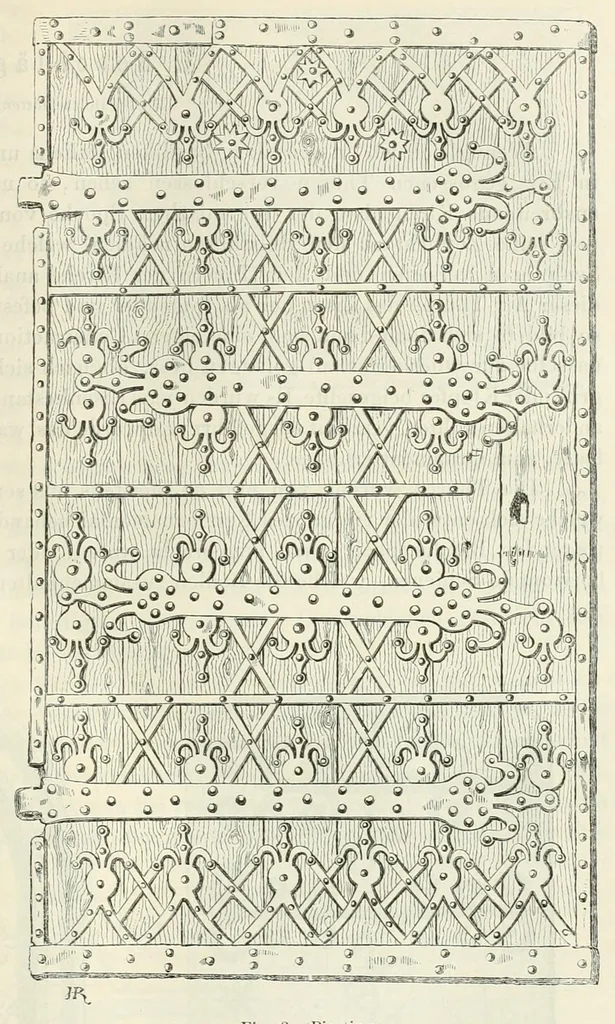 An illustration from Mittheilungen der K.K. Central-Commission zur Erforschung und Erhaltung der Baudenkmale, 1856, leaf 63
