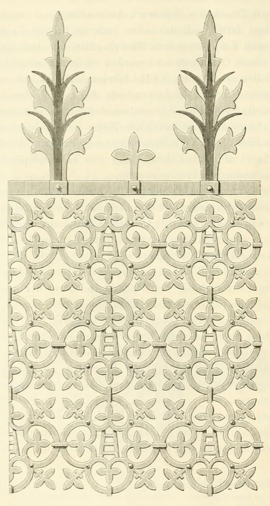 An illustration from Mittheilungen der K.K. Central-Commission zur Erforschung und Erhaltung der Baudenkmale, 1856, leaf 78