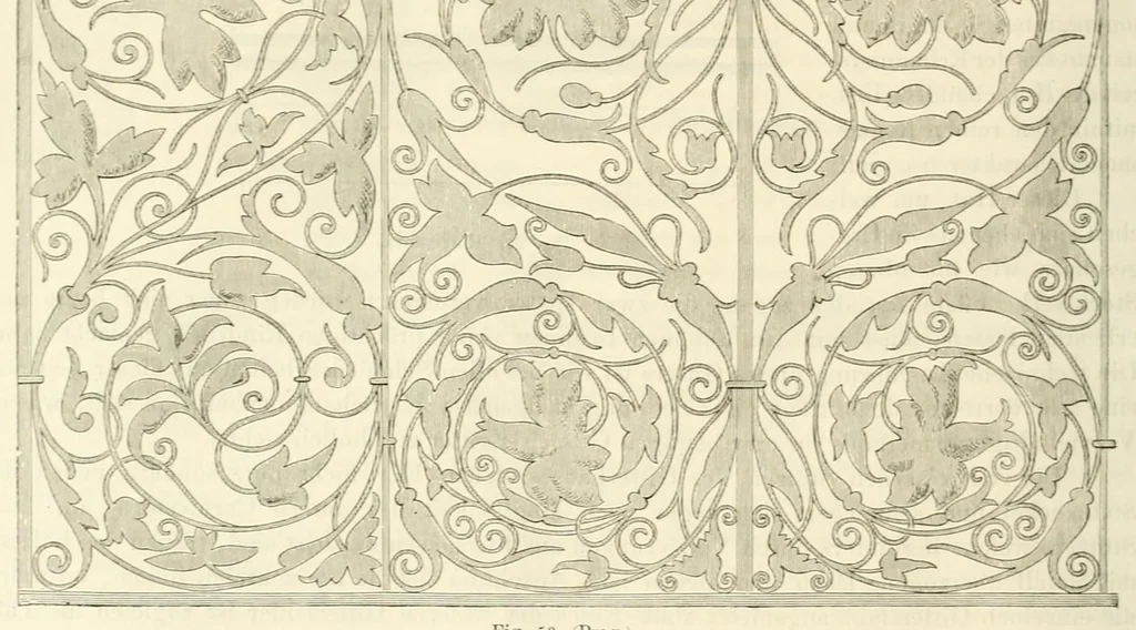 An illustration from Mittheilungen der K.K. Central-Commission zur Erforschung und Erhaltung der Baudenkmale, 1856, leaf 88