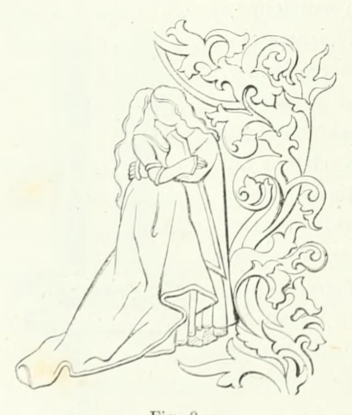 An illustration from Mittheilungen der K.K. Central-Commission zur Erforschung und Erhaltung der Baudenkmale, 1856, leaf 134