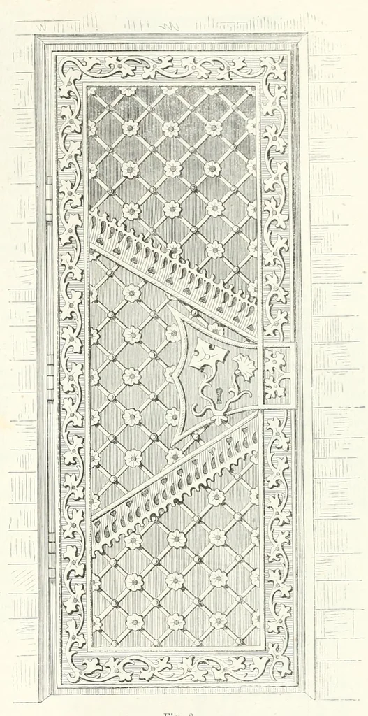 An illustration from Mittheilungen der K.K. Central-Commission zur Erforschung und Erhaltung der Baudenkmale, 1856, leaf 145