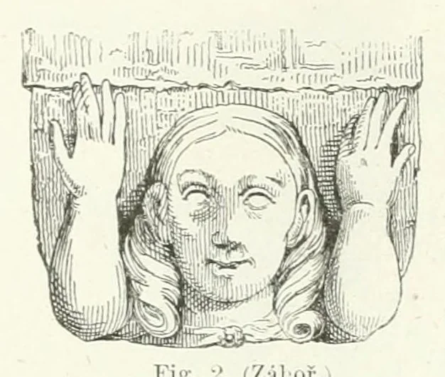 An illustration from Mittheilungen der K.K. Central-Commission zur Erforschung und Erhaltung der Baudenkmale, 1856, leaf 148