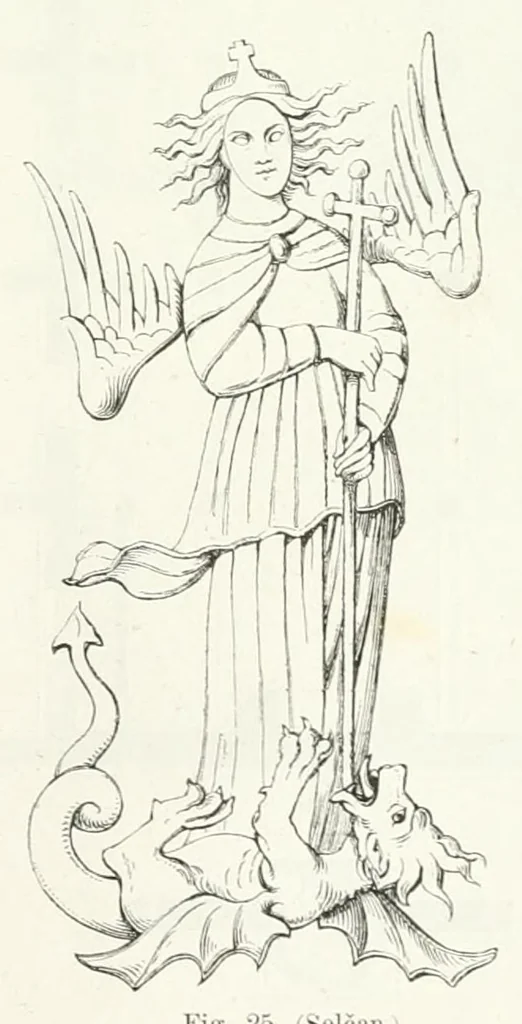 An illustration from Mittheilungen der K.K. Central-Commission zur Erforschung und Erhaltung der Baudenkmale, 1856, leaf 159