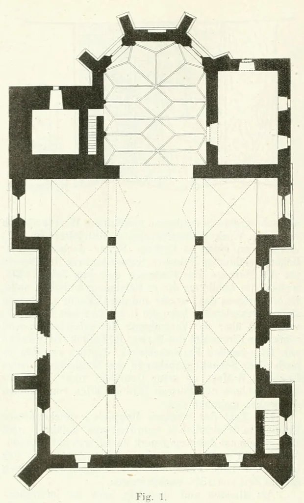 An illustration from Mittheilungen der K.K. Central-Commission zur Erforschung und Erhaltung der Baudenkmale, 1856, leaf 188