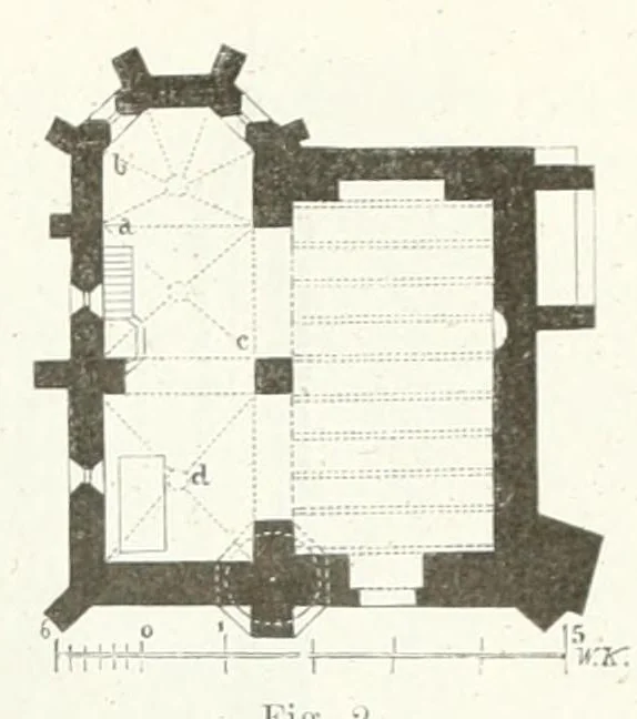An illustration from Mittheilungen der K.K. Central-Commission zur Erforschung und Erhaltung der Baudenkmale, 1856, leaf 251