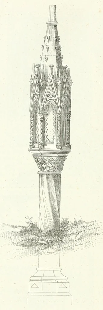 An illustration from Mittheilungen der K.K. Central-Commission zur Erforschung und Erhaltung der Baudenkmale, 1856, leaf 254