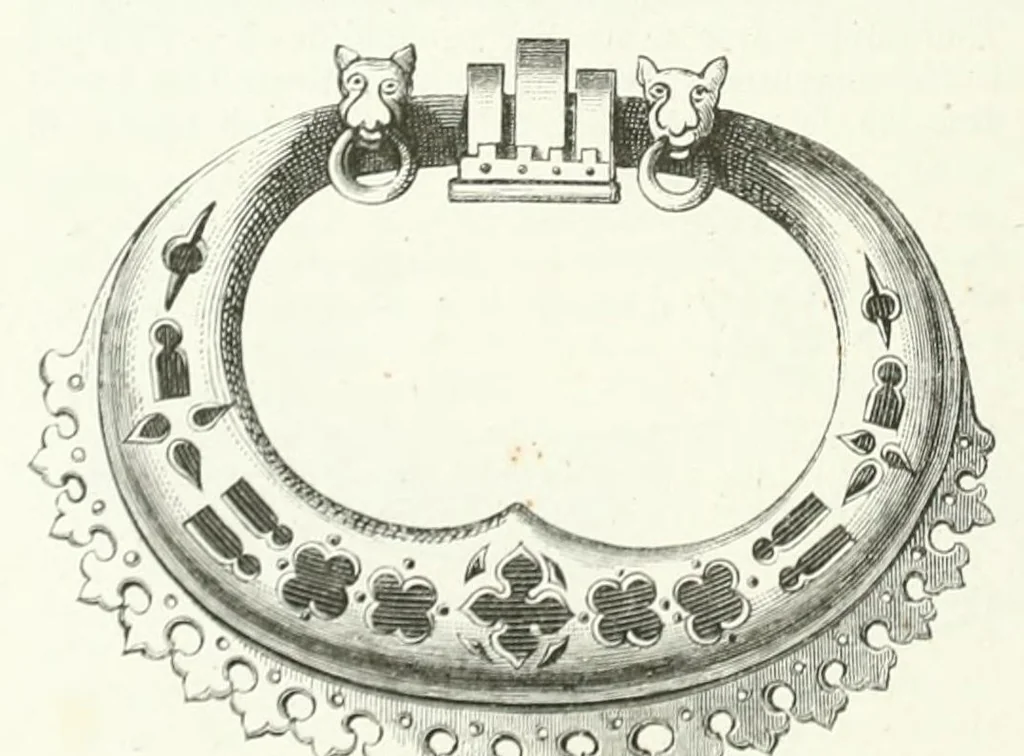 An illustration from Mittheilungen der K.K. Central-Commission zur Erforschung und Erhaltung der Baudenkmale, 1856, leaf 260