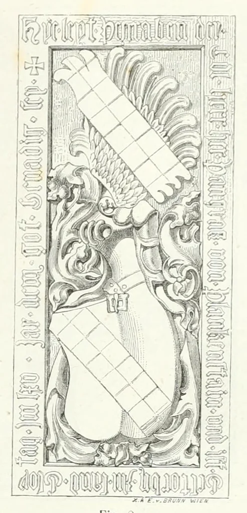 An illustration from Mittheilungen der K.K. Central-Commission zur Erforschung und Erhaltung der Baudenkmale, 1856, leaf 267