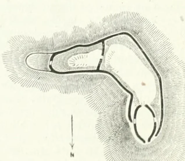 An illustration from Mittheilungen der K.K. Central-Commission zur Erforschung und Erhaltung der Baudenkmale, 1856, leaf 308