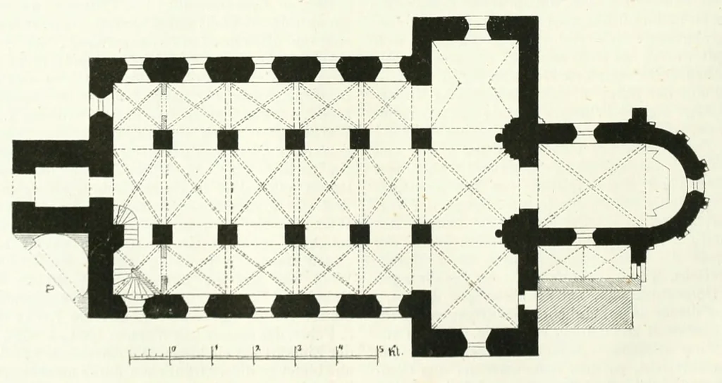 An illustration from Mittheilungen der K.K. Central-Commission zur Erforschung und Erhaltung der Baudenkmale, 1856, leaf 336