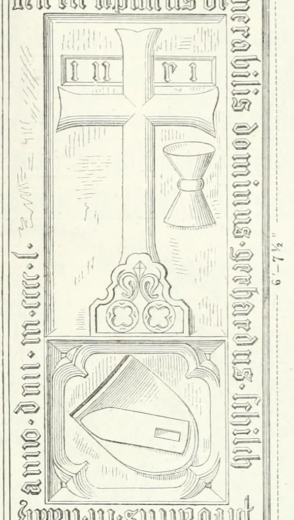 An illustration from Mittheilungen der K.K. Central-Commission zur Erforschung und Erhaltung der Baudenkmale, 1856, leaf 339