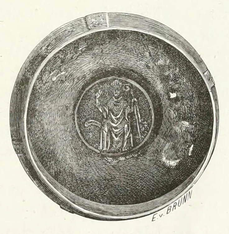 An illustration from Mittheilungen der K.K. Central-Commission zur Erforschung und Erhaltung der Baudenkmale, 1856, leaf 373