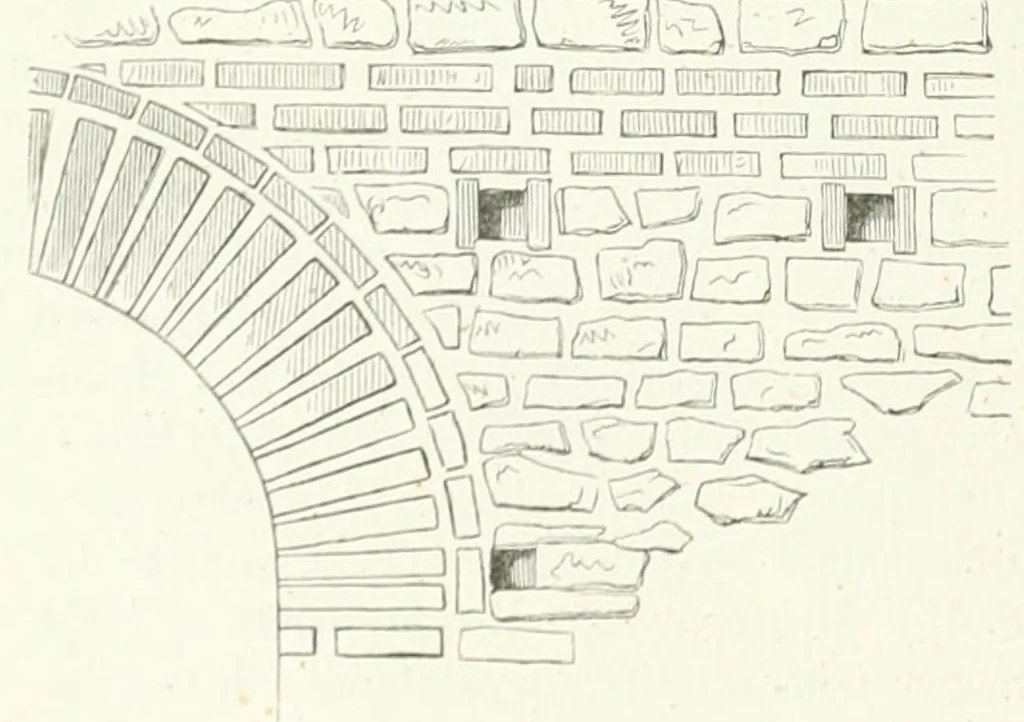An illustration from Mittheilungen der K.K. Central-Commission zur Erforschung und Erhaltung der Baudenkmale, 1856, leaf 74