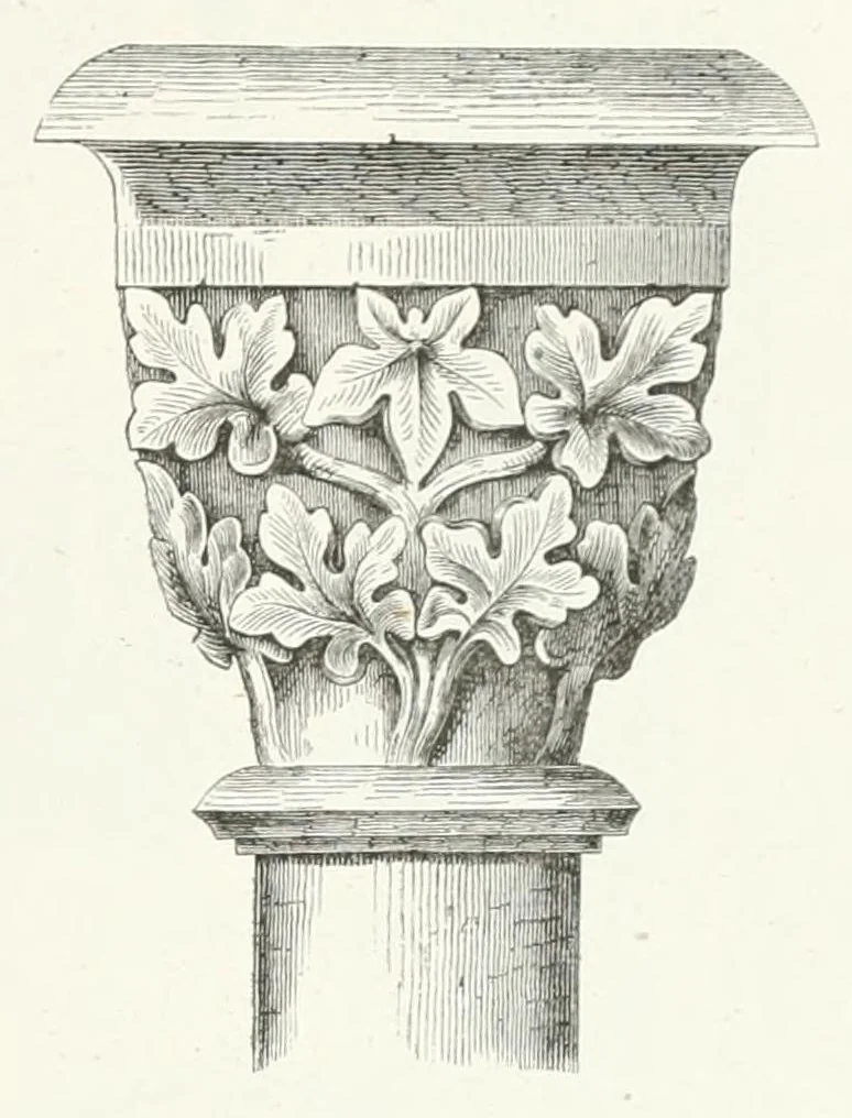 An illustration from Mittheilungen der K.K. Central-Commission zur Erforschung und Erhaltung der Baudenkmale, 1856, leaf 111