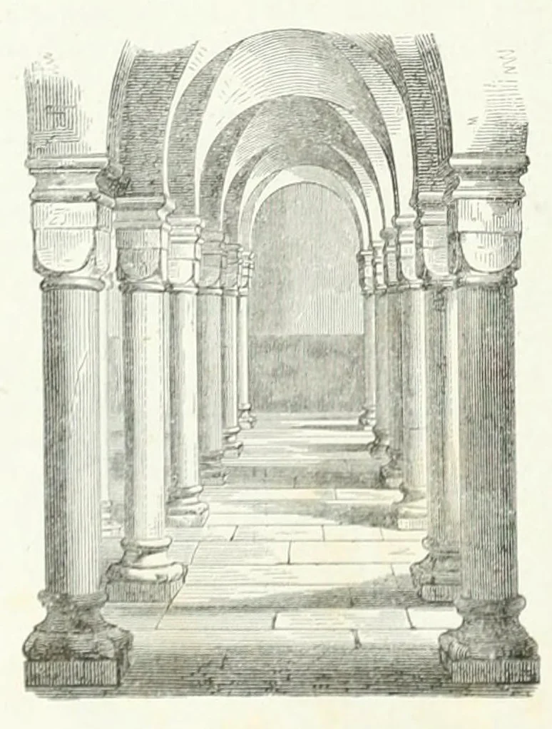 An illustration from Mittheilungen der K.K. Central-Commission zur Erforschung und Erhaltung der Baudenkmale, 1856, leaf 130