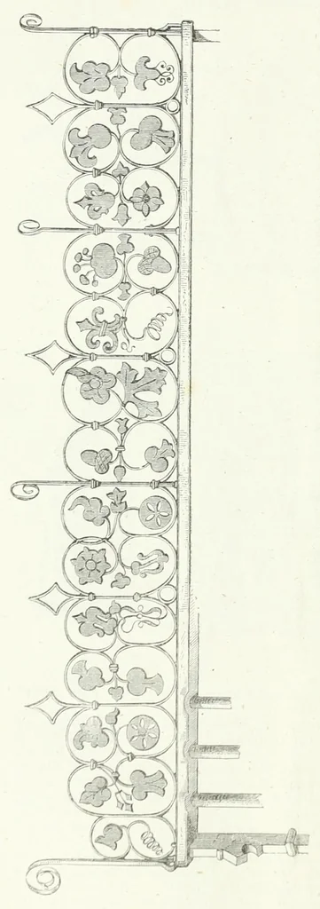 An illustration from Mittheilungen der K.K. Central-Commission zur Erforschung und Erhaltung der Baudenkmale, 1856, leaf 136