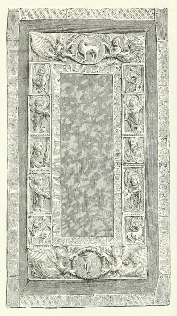 An illustration from Mittheilungen der K.K. Central-Commission zur Erforschung und Erhaltung der Baudenkmale, 1856, leaf 188