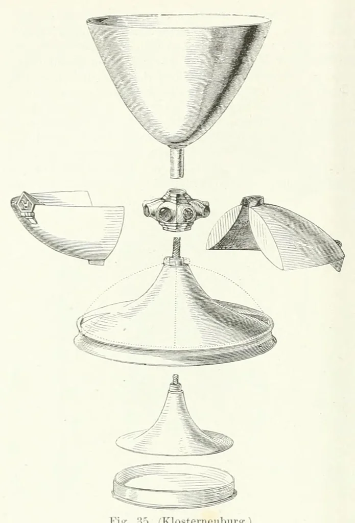 An illustration from Mittheilungen der K.K. Central-Commission zur Erforschung und Erhaltung der Baudenkmale, 1856, leaf 192
