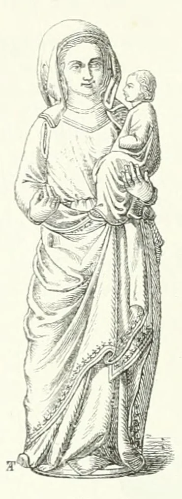 An illustration from Mittheilungen der K.K. Central-Commission zur Erforschung und Erhaltung der Baudenkmale, 1856, leaf 196