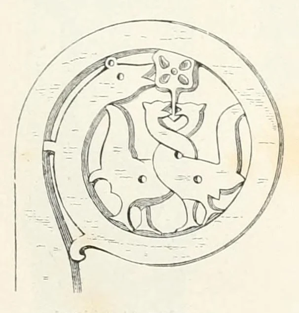 An illustration from Mittheilungen der K.K. Central-Commission zur Erforschung und Erhaltung der Baudenkmale, 1856, leaf 209