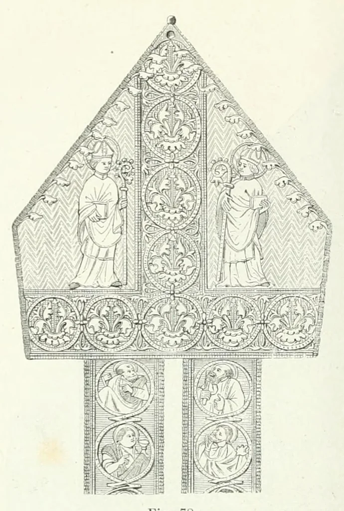 An illustration from Mittheilungen der K.K. Central-Commission zur Erforschung und Erhaltung der Baudenkmale, 1856, leaf 218