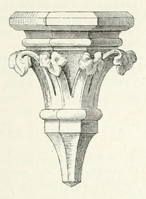An illustration from Mittheilungen der K.K. Central-Commission zur Erforschung und Erhaltung der Baudenkmale, 1856, leaf 281