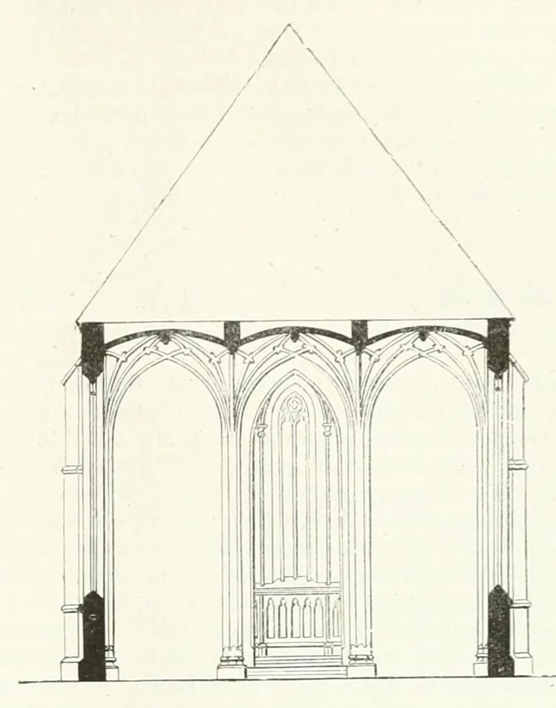 An illustration from Mittheilungen der K.K. Central-Commission zur Erforschung und Erhaltung der Baudenkmale, 1856, leaf 287