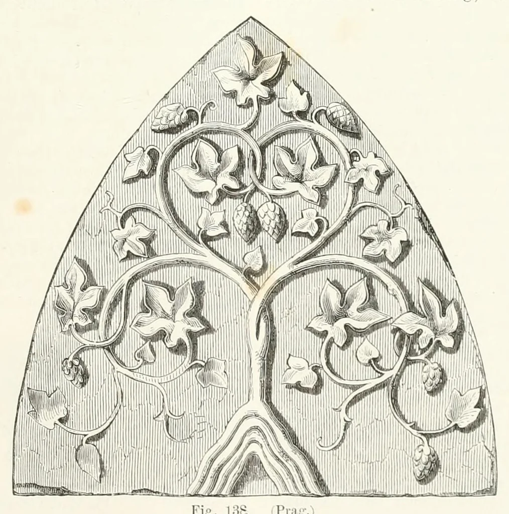 An illustration from Mittheilungen der K.K. Central-Commission zur Erforschung und Erhaltung der Baudenkmale, 1856, leaf 337