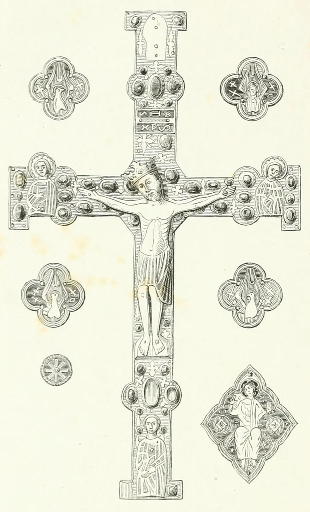 An illustration from Mittheilungen der K.K. Central-Commission zur Erforschung und Erhaltung der Baudenkmale, 1856, leaf 348