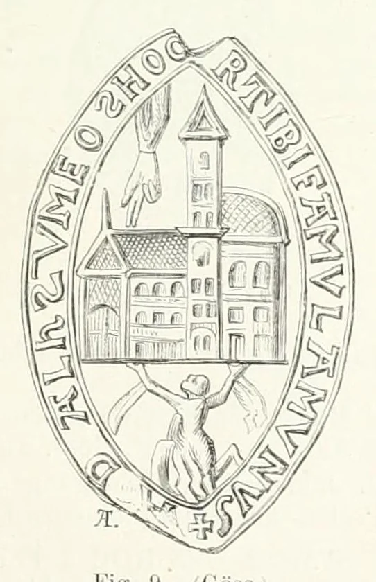 An illustration from Mittheilungen der K.K. Central-Commission zur Erforschung und Erhaltung der Baudenkmale, 1856, leaf 361