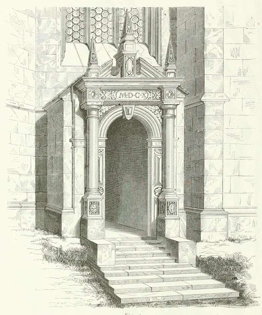 An illustration from Mittheilungen der K.K. Central-Commission zur Erforschung und Erhaltung der Kunst- und Historischen Denkmale, 1875, leaf 126
