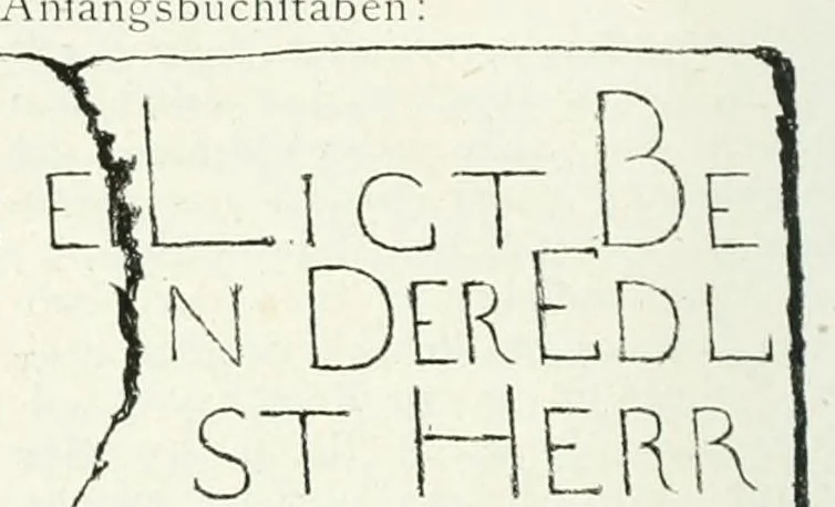 An illustration from Mittheilungen der K.K. Central-Commission zur Erforschung und Erhaltung der Kunst- und Historischen Denkmale, 1875, leaf 154