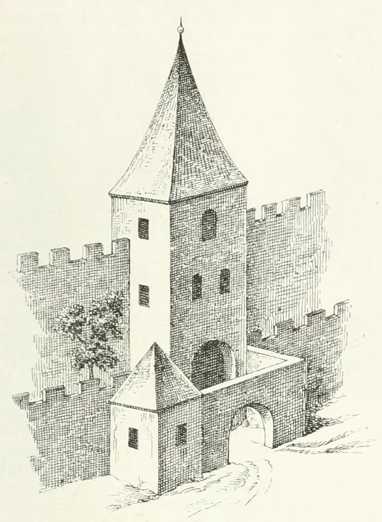 An illustration from Mittheilungen der K.K. Central-Commission zur Erforschung und Erhaltung der Kunst- und Historischen Denkmale, 1875, leaf 251
