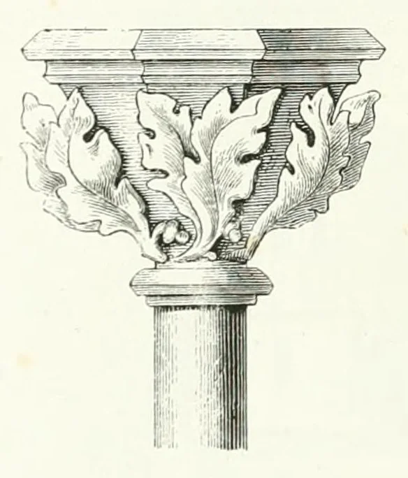 An illustration from Mittheilungen der K.K. Central-Commission zur Erforschung und Erhaltung der Kunst- und Historischen Denkmale, 1875, leaf 258