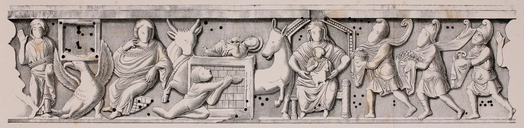An illustration from Mittheilungen der K.K. Central-Commission zur Erforschung und Erhaltung der Kunst- und Historischen Denkmale, 1875, leaf 78