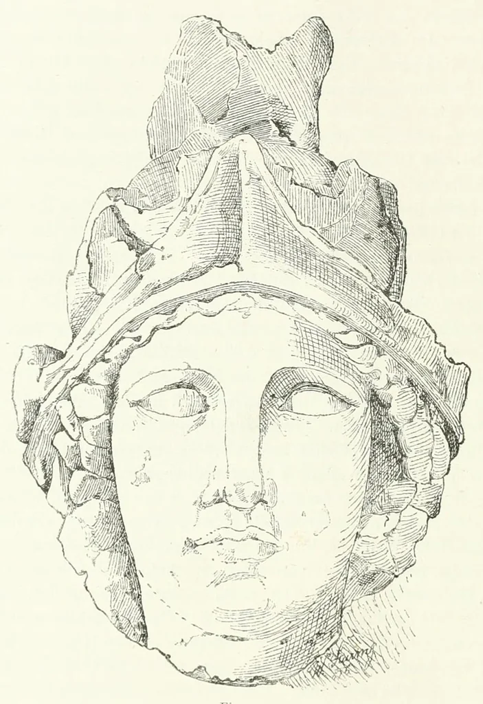 An illustration from Mittheilungen der K.K. Central-Commission zur Erforschung und Erhaltung der Kunst- und Historischen Denkmale, 1875, leaf 86