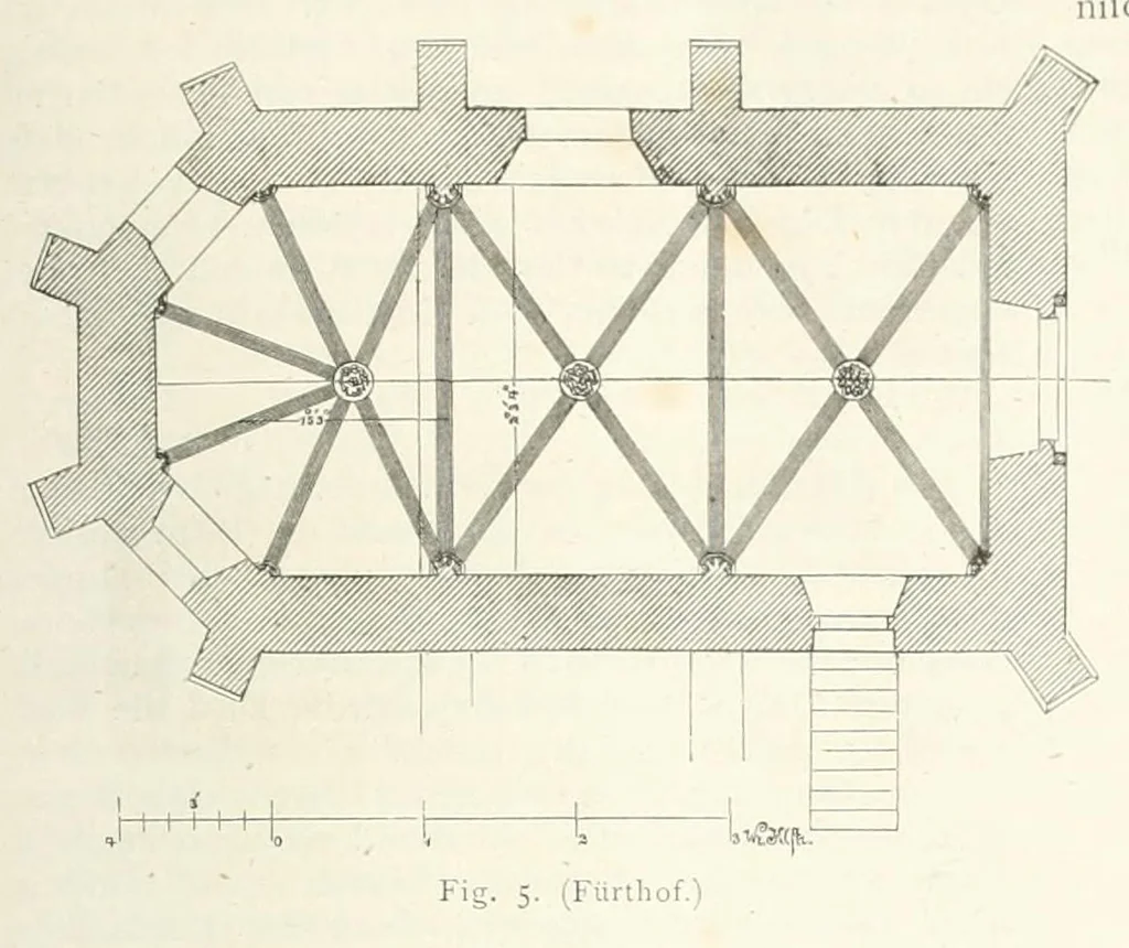 An illustration from Mittheilungen der K.K. Central-Commission zur Erforschung und Erhaltung der Kunst- und Historischen Denkmale, 1875, leaf 111
