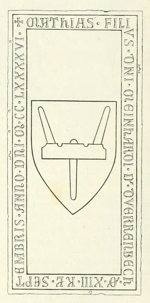 An illustration from Mittheilungen der K.K. Central-Commission zur Erforschung und Erhaltung der Kunst- und Historischen Denkmale, 1875, leaf 116