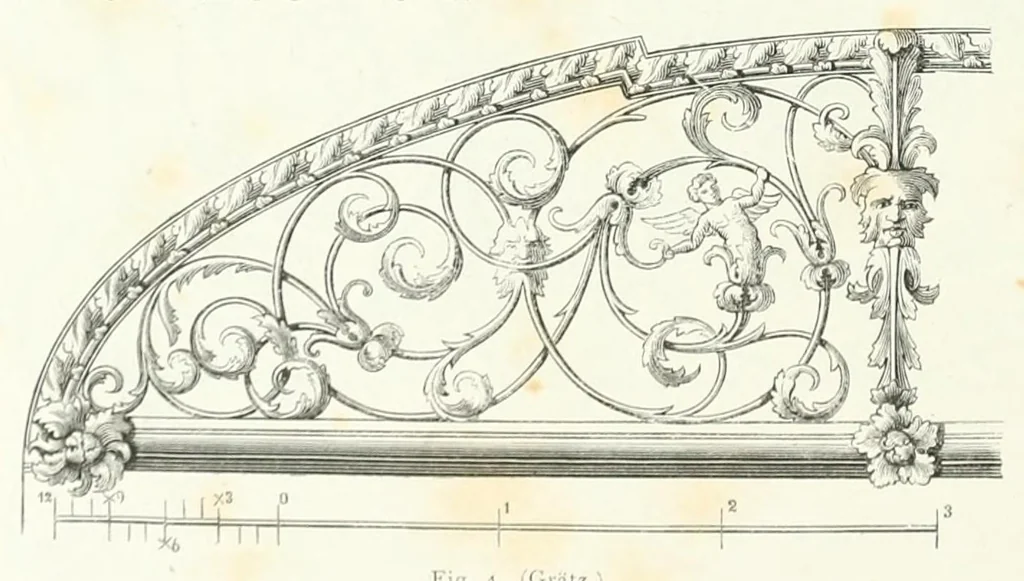 An illustration from Mittheilungen der K.K. Central-Commission zur Erforschung und Erhaltung der Kunst- und Historischen Denkmale, 1875, leaf 134