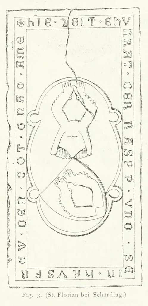 An illustration from Mittheilungen der K.K. Central-Commission zur Erforschung und Erhaltung der Kunst- und Historischen Denkmale, 1875, leaf 139