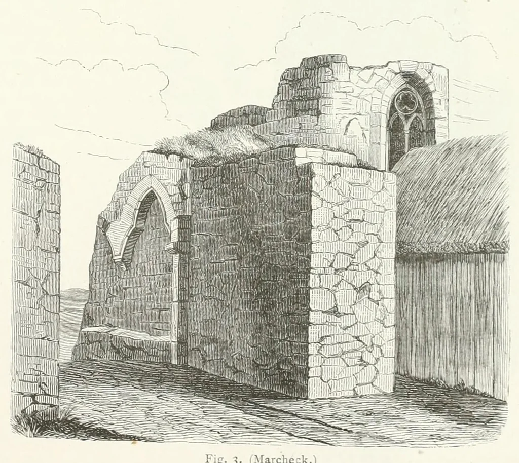 An illustration from Mittheilungen der K.K. Central-Commission zur Erforschung und Erhaltung der Kunst- und Historischen Denkmale, 1875, leaf 153