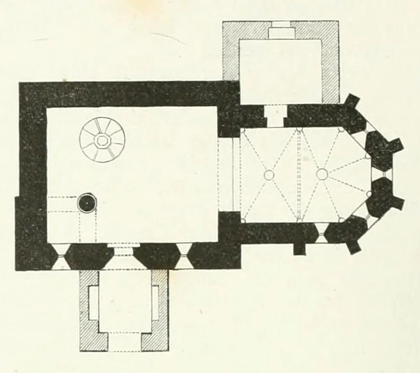An illustration from Mittheilungen der K.K. Central-Commission zur Erforschung und Erhaltung der Kunst- und Historischen Denkmale, 1875, leaf 160