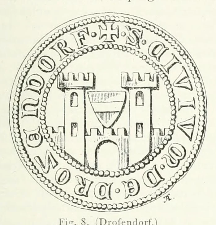 An illustration from Mittheilungen der K.K. Central-Commission zur Erforschung und Erhaltung der Kunst- und Historischen Denkmale, 1875, leaf 203