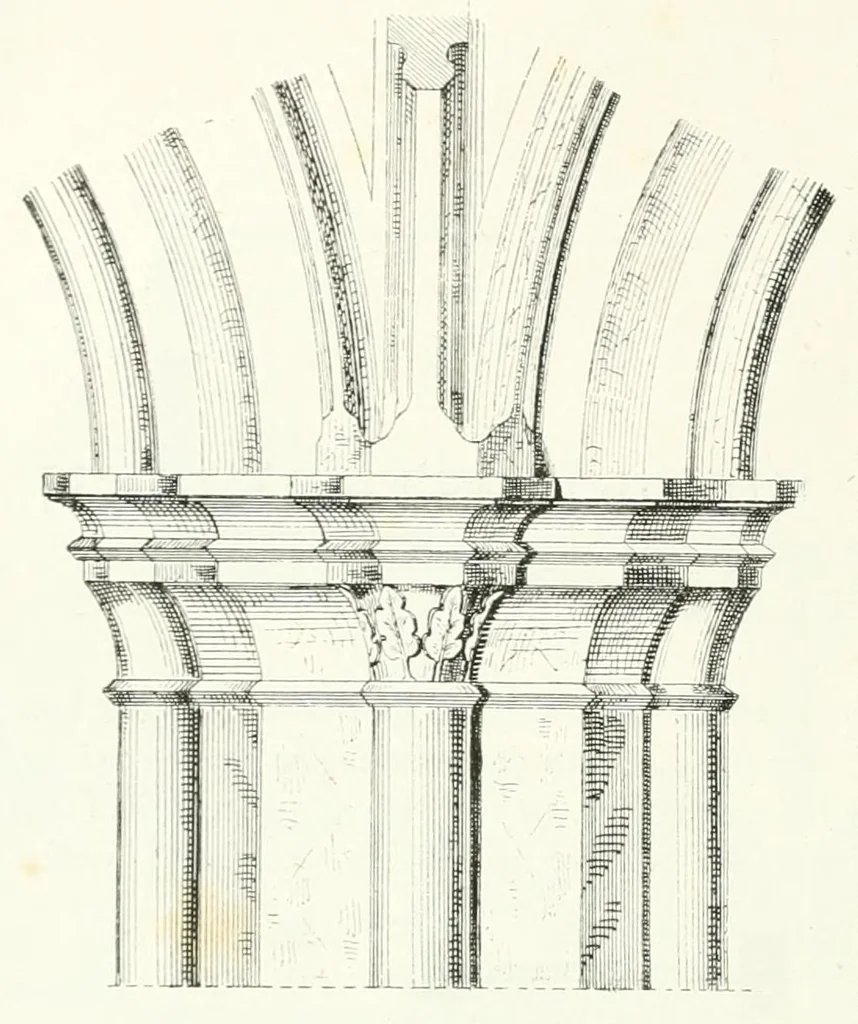 An illustration from Mittheilungen der K.K. Central-Commission zur Erforschung und Erhaltung der Kunst- und Historischen Denkmale, 1875, leaf 22