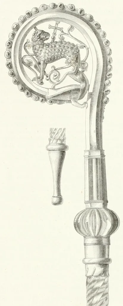 An illustration from Mittheilungen der K.K. Central-Commission zur Erforschung und Erhaltung der Kunst- und Historischen Denkmale, 1875, leaf 31