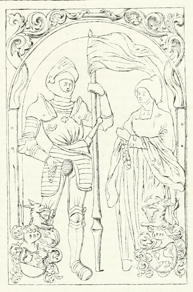 An illustration from Mittheilungen der K.K. Central-Commission zur Erforschung und Erhaltung der Kunst- und Historischen Denkmale, 1875, leaf 91