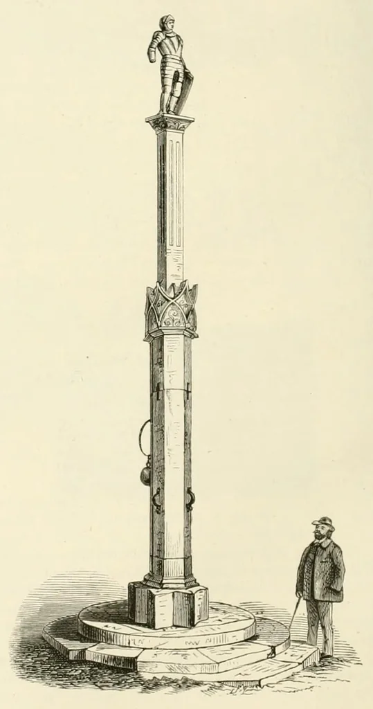An illustration from Mittheilungen der K.K. Central-Commission zur Erforschung und Erhaltung der Kunst- und Historischen Denkmale, 1875, leaf 104