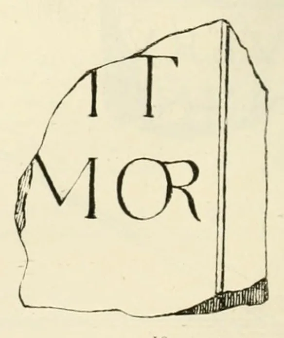 An illustration from Mittheilungen der K.K. Central-Commission zur Erforschung und Erhaltung der Kunst- und Historischen Denkmale, 1875, leaf 116
