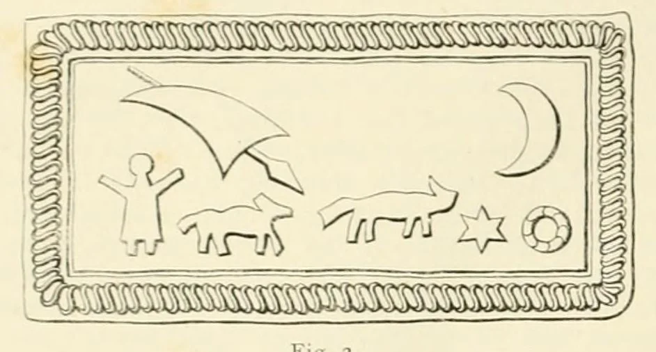 An illustration from Mittheilungen der K.K. Central-Commission zur Erforschung und Erhaltung der Kunst- und Historischen Denkmale, 1875, leaf 166