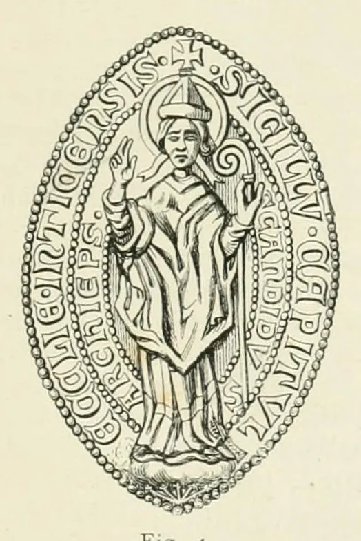 An illustration from Mittheilungen der K.K. Central-Commission zur Erforschung und Erhaltung der Kunst- und Historischen Denkmale, 1875, leaf 203